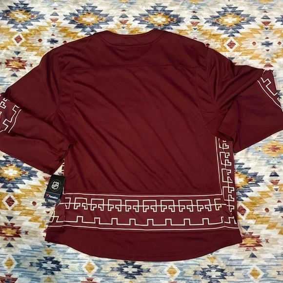 Arizona Coyotes Authentic Desert Night Jersey Size 3XL